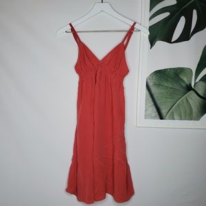 Victoria's Secret Silk Coral Pink Nightie Vintage